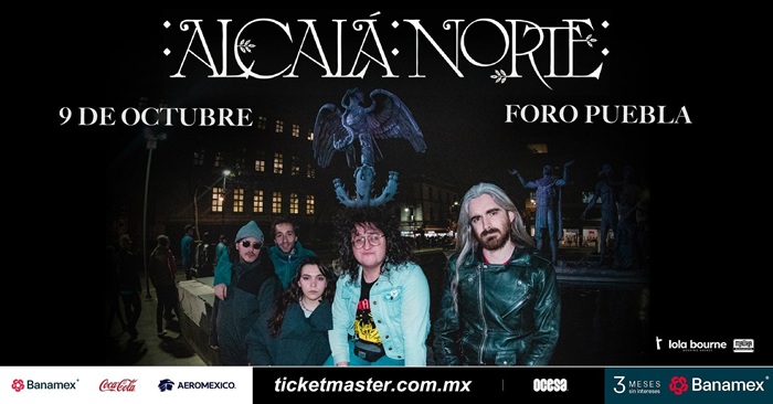 Alcalá Norte anuncia concierto en México