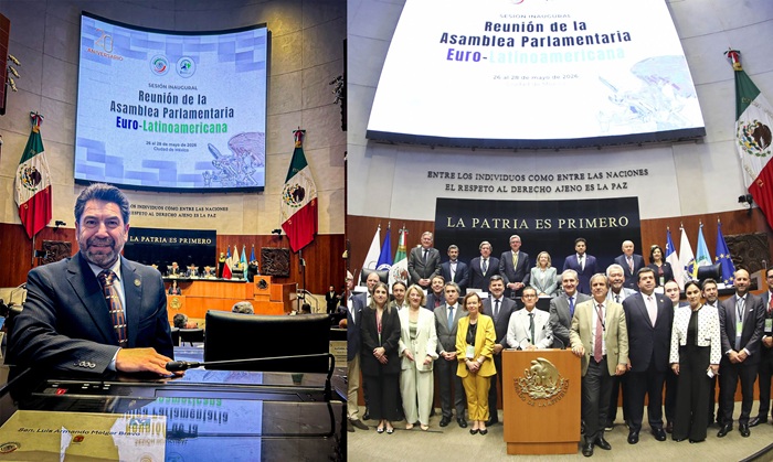 Asiste Ray Vázquez Conchas a la Asamblea Parlamentaria Euro Latinoamericana 2026 en el Senado de la República - AlternativaTlx