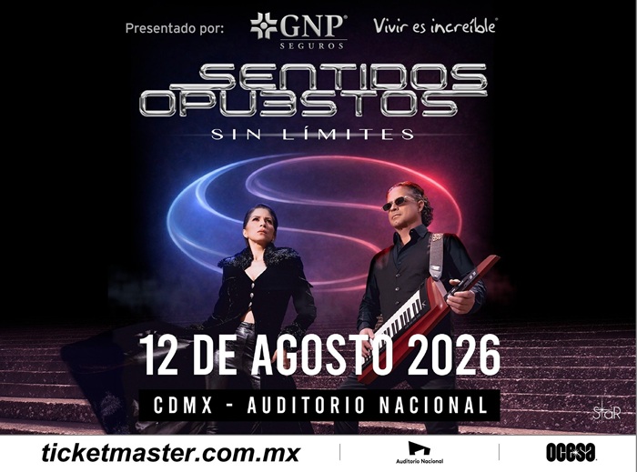 El pop que marcó toda una generación de Sentidos Opuestos celebrará más de tres décadas de carrera en el Auditorio Nacional - AlternativaTlx