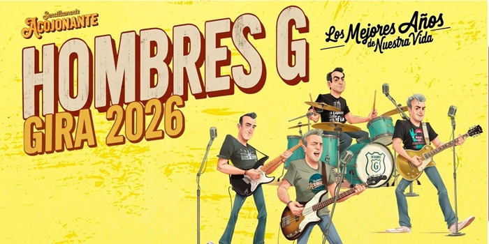Hombres G estará de paso en México con el tour Los Mejores Años De Nuestra Vida Guadalajara gozará de una noche más