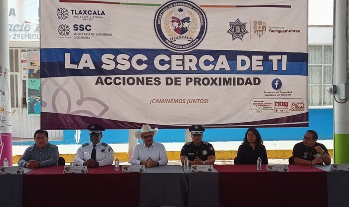 La SSC fortalece la proximidad social con la puesta en marcha de “la ssc cerca de ti” en yauhquemehcan - AlternativaTlx