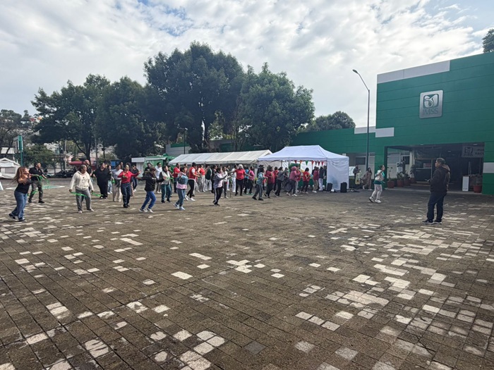 Realizó IMSS Tlaxcala activación física y degustación de alimentos saludables - AlternativaTlx