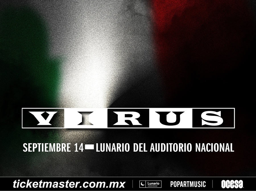 Las Leyendas que Redefinieron el Rock Argentino, Virus, Llegarán por Primera vez a México con Locura 40 años
