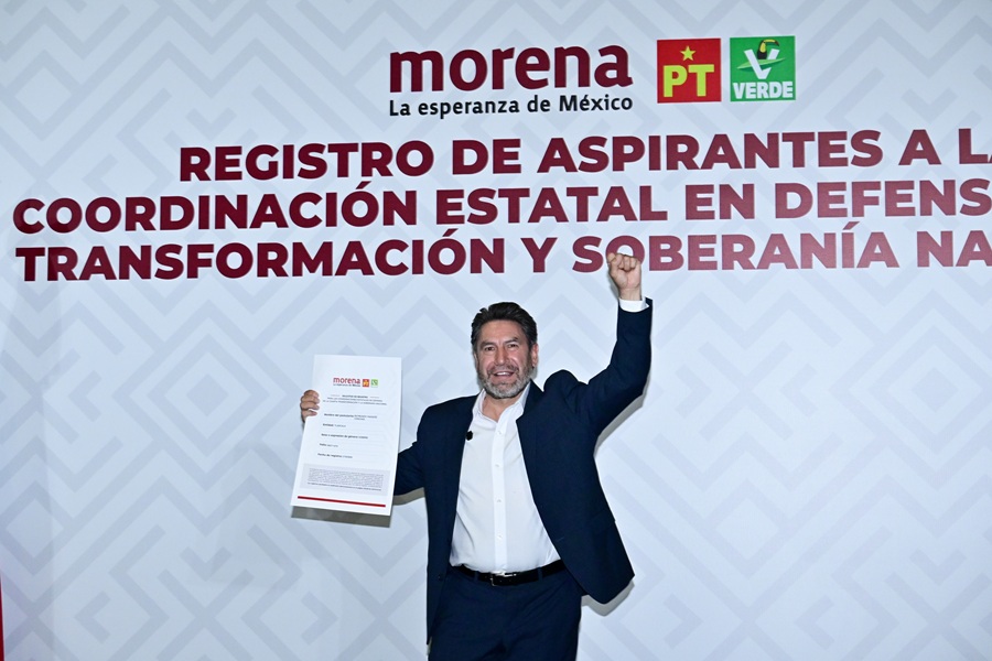 ¡Ray sí va! Vázquez Conchas se Registra Como Aspirante a Coordinador en la Defensa de la Transformación y la Soberanía en Tlaxcala