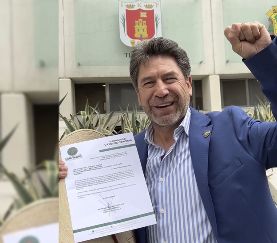 Ray Vázquez Solicita Licencia en la Cámara y se Suma a la Contienda Interna de Morena en Tlaxcala