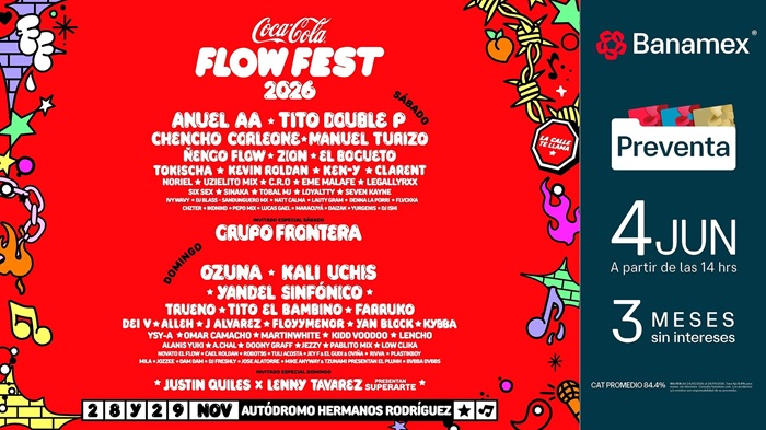¡Coca-Cola Flow Fest regresa para desatar el máximo flow! - AlternativaTlx