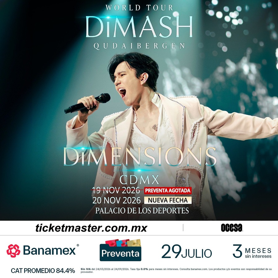 Dimash Qudaibergen: El Fenómeno Kazajo Continúa Creciendo con una Nueva Fecha en el Palacio de los Deportes