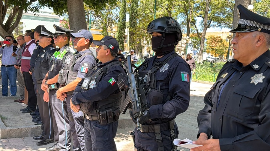 La SSC Fortalece la Proximidad Social y la Prevención Durante el Operativo Cero Tolerancia en la Capital Tlaxcalteca