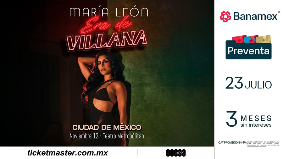 María León Regresa con un Concierto en la Ciudad de México