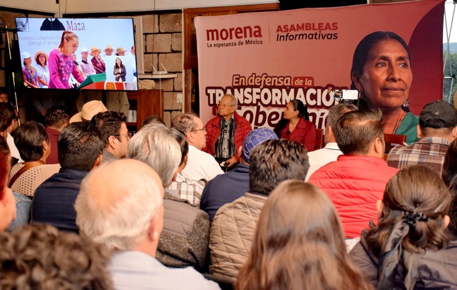 Crece Respaldo Ciudadano a Ana Lilia Rivera para Coordinar la Defensa de la Cuarta Transformación en Tlaxcala