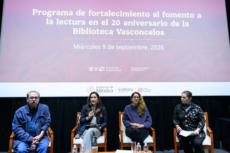 La Secretaría de Cultura del Gobierno de México y el Fondo de Cultura Económica Impulsan una Política Integral en Favor del Libro, las Librerías y la Lectura
