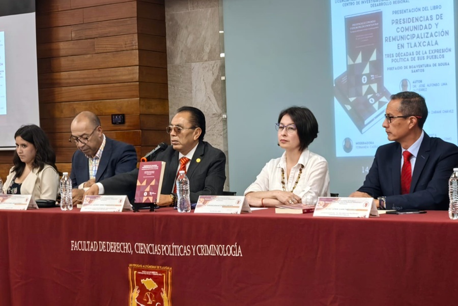 Presentan en Cipol-UATx Libro sobre Transición de Agencias Municipales a Presidencias de Comunidad