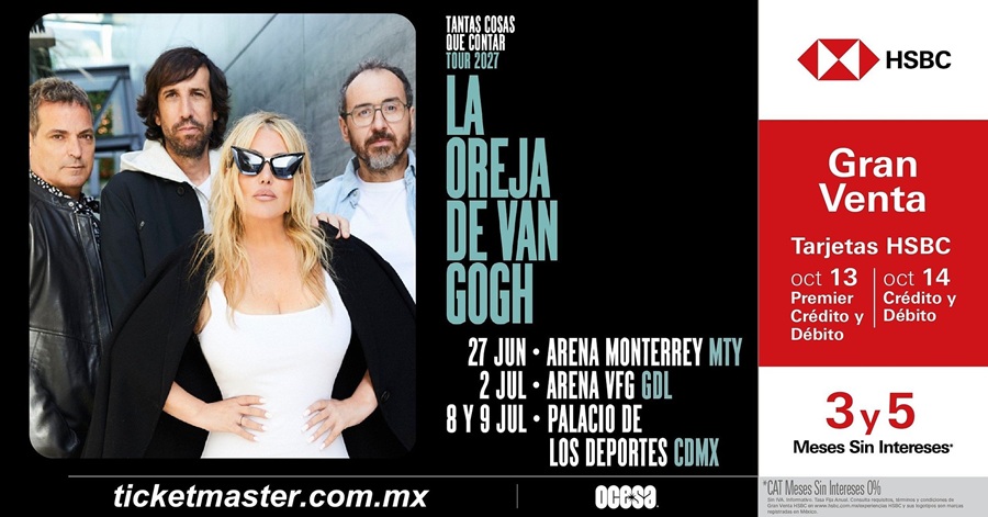 La Oreja de Van Gogh Celebrará 30 Años de Trayectoria con Gira por México